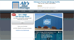 Desktop Screenshot of altsministorage.com